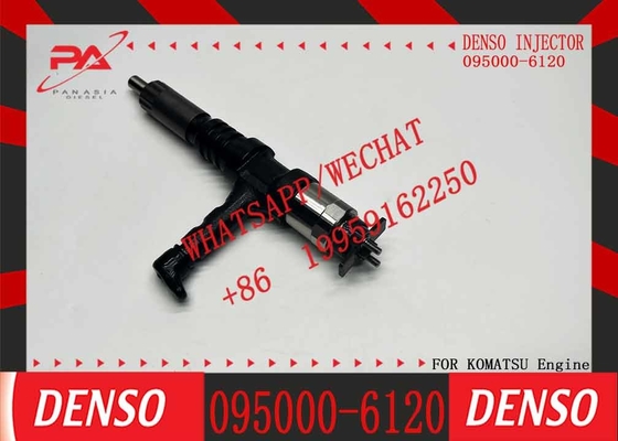 Fuel Injector 095000-6120 9709500-612 6261-11-3200 6261-11-3100 for Komatsu Excavator WA500-6 4507 PC600 PC650-8 PC800-8