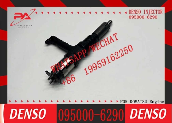 China new manufacture Diesel Fuel Common Rail Injector 095000-6290 for KOMATSU SAA6D170E-5A 6245-11-3100