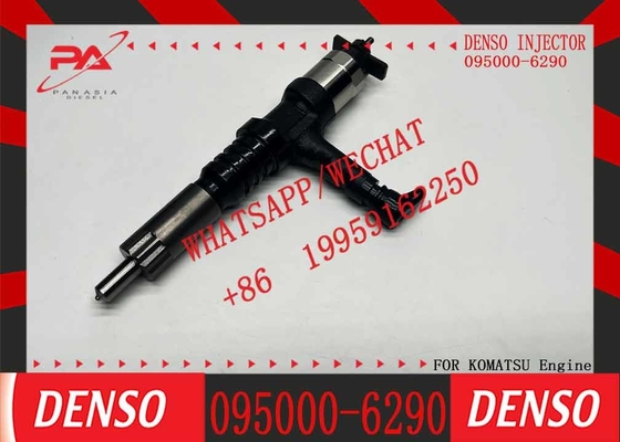 China new manufacture Diesel Fuel Common Rail Injector 095000-6290 for KOMATSU SAA6D170E-5A 6245-11-3100