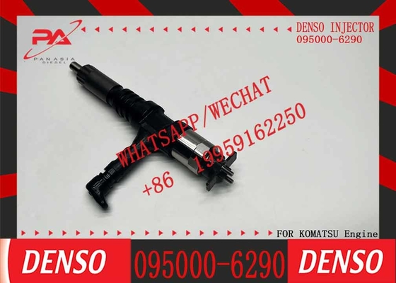 China new manufacture Diesel Fuel Common Rail Injector 095000-6290 for KOMATSU SAA6D170E-5A 6245-11-3100