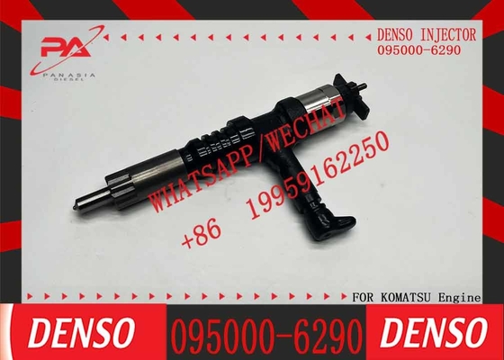 China new manufacture Diesel Fuel Common Rail Injector 095000-6290 for KOMATSU SAA6D170E-5A 6245-11-3100
