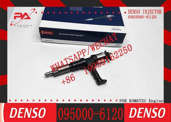 Fuel Injector 095000-6120 9709500-612 6261-11-3200 6261-11-3100 for Komatsu Excavator WA500-6 4507 PC600 PC650-8 PC800-8