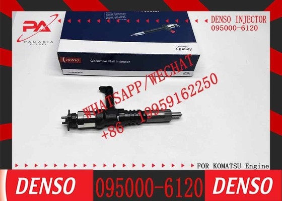 Fuel Injector 095000-6120 9709500-612 6261-11-3200 6261-11-3100 for Komatsu Excavator WA500-6 4507 PC600 PC650-8 PC800-8