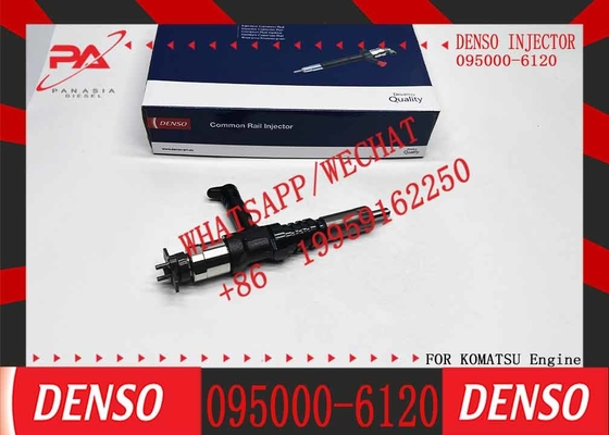 Fuel Injector 095000-6120 9709500-612 6261-11-3200 6261-11-3100 for Komatsu Excavator WA500-6 4507 PC600 PC650-8 PC800-8