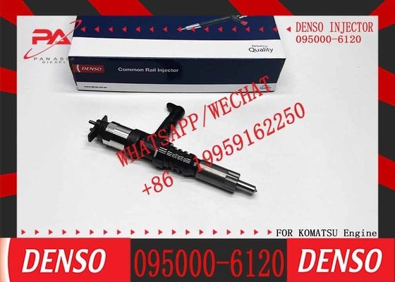 Fuel Injector 095000-6120 9709500-612 6261-11-3200 6261-11-3100 for Komatsu Excavator WA500-6 4507 PC600 PC650-8 PC800-8