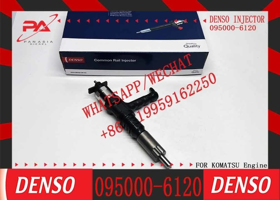 Fuel Injector 095000-6120 9709500-612 6261-11-3200 6261-11-3100 for Komatsu Excavator WA500-6 4507 PC600 PC650-8 PC800-8