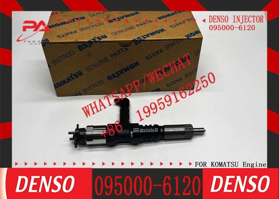 Fuel Injector 095000-6120 9709500-612 6261-11-3200 6261-11-3100 for Komatsu Excavator WA500-6 4507 PC600 PC650-8 PC800-8