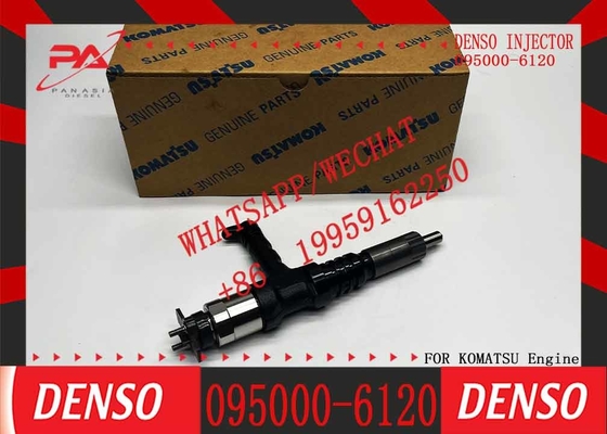 Fuel Injector 095000-6120 9709500-612 6261-11-3200 6261-11-3100 for Komatsu Excavator WA500-6 4507 PC600 PC650-8 PC800-8