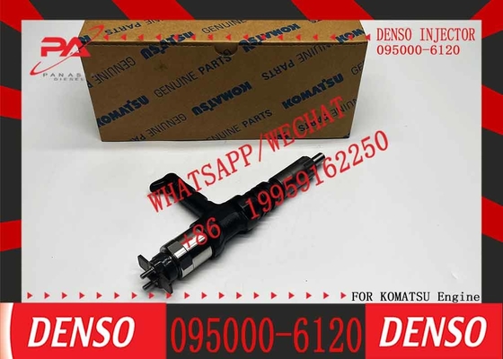 Fuel Injector 095000-6120 9709500-612 6261-11-3200 6261-11-3100 for Komatsu Excavator WA500-6 4507 PC600 PC650-8 PC800-8