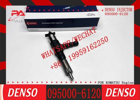 Fuel Injector 095000-6120 9709500-612 6261-11-3200 6261-11-3100 for Komatsu Excavator WA500-6 4507 PC600 PC650-8 PC800-8