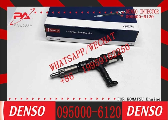 Fuel Injector 095000-6120 9709500-612 6261-11-3200 6261-11-3100 for Komatsu Excavator WA500-6 4507 PC600 PC650-8 PC800-8