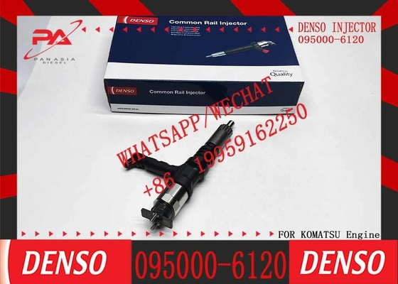 Fuel Injector 095000-6120 9709500-612 6261-11-3200 6261-11-3100 for Komatsu Excavator WA500-6 4507 PC600 PC650-8 PC800-8