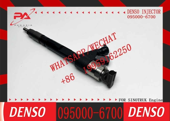 Diesel Common Rail Fuel Injector 095000-6700 095000-6701 9709500-670 0950006700 0950006701 for HOWO VG1540080017A R61540