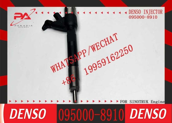Diesel fuel injector 095000-8910 VG1246080106 8910 for DENSO for HOWO SINOTRUK Truck