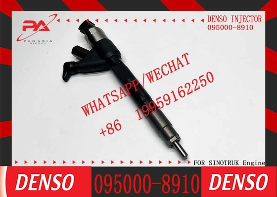 Diesel fuel injector 095000-8910 VG1246080106 8910 for DENSO for HOWO SINOTRUK Truck