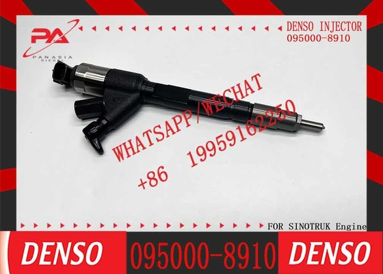 Diesel fuel injector 095000-8910 VG1246080106 8910 for DENSO for HOWO SINOTRUK Truck