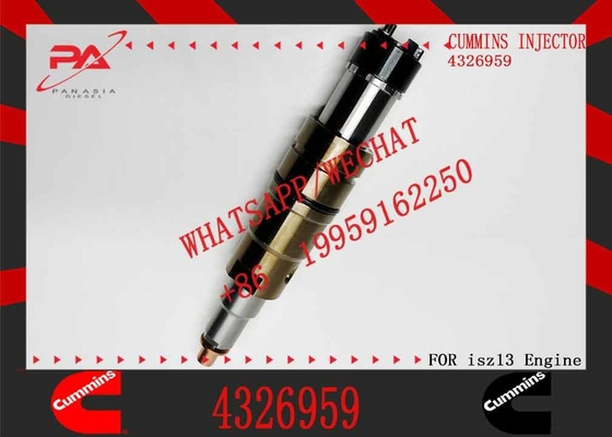 Common Rail Injector for cummins ISZ13 Engine Parts Fuel Injector 4326959 2872544 4955080 2872289