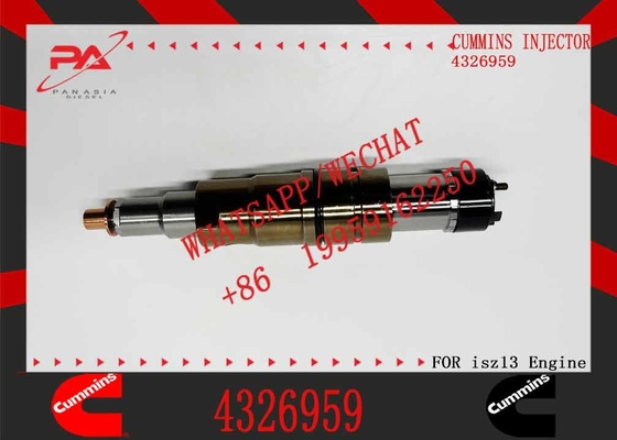 Common Rail Injector for cummins ISZ13 Engine Parts Fuel Injector 4326959 2872544 4955080 2872289