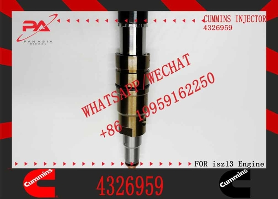 Common Rail Injector for cummins ISZ13 Engine Parts Fuel Injector 4326959 2872544 4955080 2872289