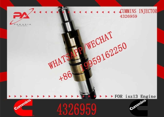 Common Rail Injector for cummins ISZ13 Engine Parts Fuel Injector 4326959 2872544 4955080 2872289
