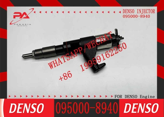 New Injector RE543266 095000-8940 Fuel Injector for John Deere Engine 4045T 6068T Tractor 6J-2104 for DENSO