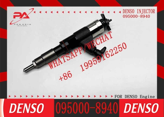 New Injector RE543266 095000-8940 Fuel Injector for John Deere Engine 4045T 6068T Tractor 6J-2104 for DENSO