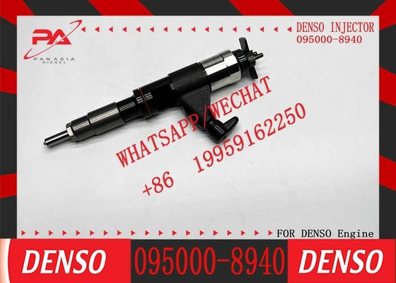 New Injector RE543266 095000-8940 Fuel Injector for John Deere Engine 4045T 6068T Tractor 6J-2104 for DENSO