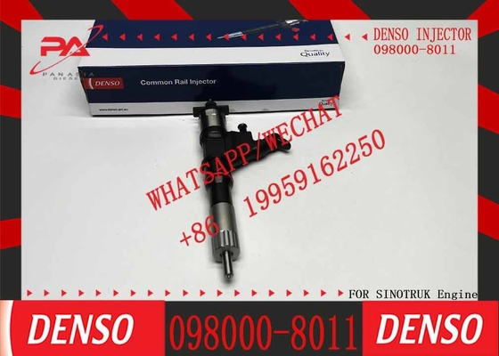 Diesel Common Rail Fuel Injector 098000-8011 VG1246080051 For S-inotruk H-OWO Diesel engine