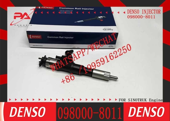 Diesel Common Rail Fuel Injector 098000-8011 VG1246080051 For S-inotruk H-OWO Diesel engine