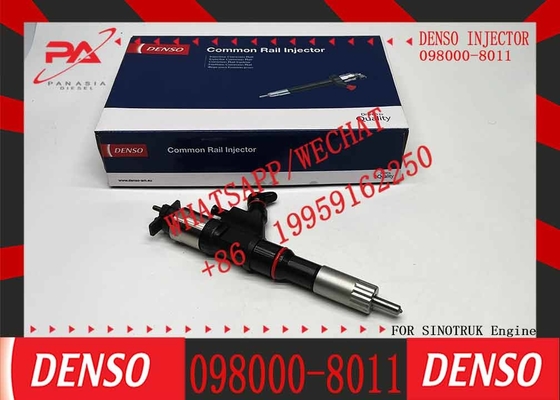 Diesel Common Rail Fuel Injector 098000-8011 VG1246080051 For S-inotruk H-OWO Diesel engine