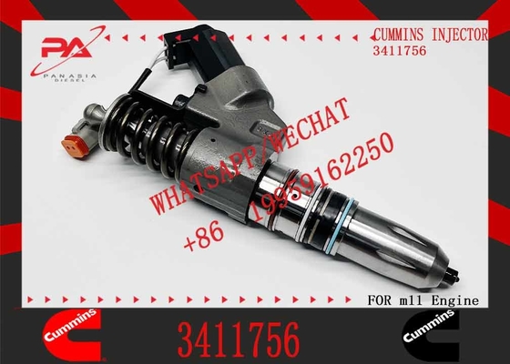3411756 OE quality Brand New Diesel Common Rail Injector 3411756 3411753 3411753RX 4902921 for C ummins ISM QSM M11 engi