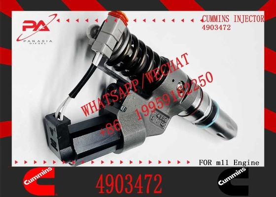4026222 4903472 OE quality Brand New Diesel Common Rail Injector 4026222 4903472 for C ummins QSM11 M11 ISM engine