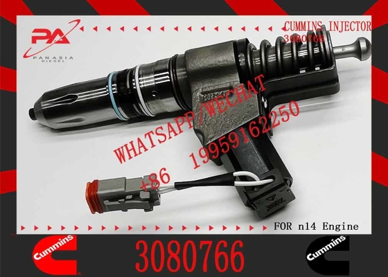 Common rail injector fuel injecto 3080766 3411691 3087560 3411765 for N14 Excavator