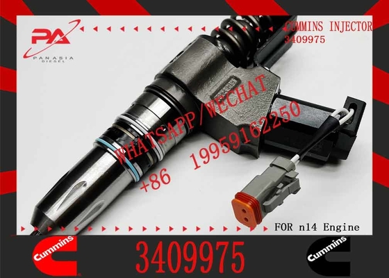 Auto Parts Common Rail Diesel Fuel Injector 3411760 3081315F 3409975 For Cummins QSN14 N14