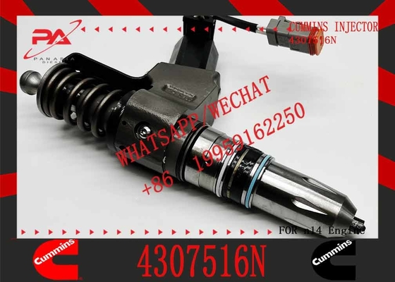 Machinery Engine parts common rail fuel injector 3411760 3081315F 3409975 4307516N  for Cummins N14