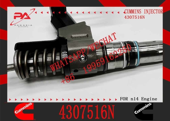 Machinery Engine parts common rail fuel injector 3411760 3081315F 3409975 4307516N  for Cummins N14