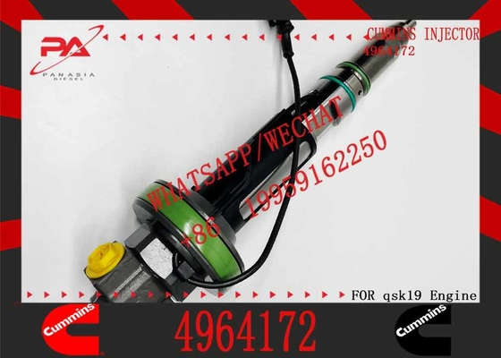 Authentic Used Cummins Engine Injector Nozzle 4964172 & 4955526 for QSK38 QSK50 QSK19 6 Months Warranty Machinery Repair
