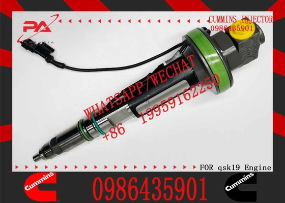 Quality goods Common Rail Diesel Fuel Injector 2882077 0986435901 F00BJ00006 For Cummins QSK19 QSK38 QSK60