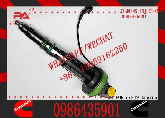 Quality goods Common Rail Diesel Fuel Injector 2882077 0986435901 F00BJ00006 For Cummins QSK19 QSK38 QSK60