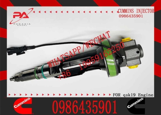 Quality goods Common Rail Diesel Fuel Injector 2882077 0986435901 F00BJ00006 For Cummins QSK19 QSK38 QSK60