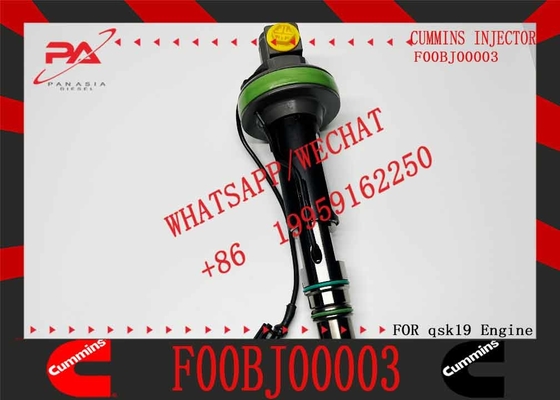 Common Rail Fuel Injector 288-2078 2882078 F00BJ00002 F00BJ00003 for Cummins QSK19 QSK60 Engine