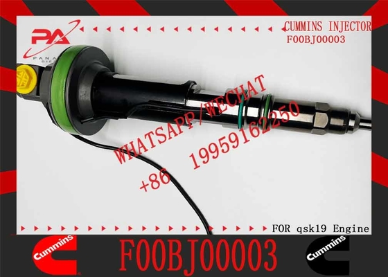 Common Rail Fuel Injector 288-2078 2882078 F00BJ00002 F00BJ00003 for Cummins QSK19 QSK60 Engine