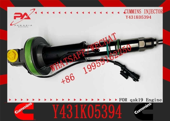 Brand New Common Rail Diesel Fuel Injector Y431K05394 0986435615 For Cummins QSK19 QSK38 QSK60