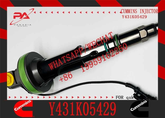 High Quality Common Rail Diesel Fuel Injector Y431K05429 4964170 For Cummins QSK19 QSK38 QSK60