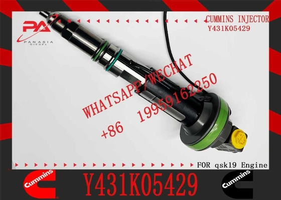 High Quality Common Rail Diesel Fuel Injector Y431K05429 4964170 For Cummins QSK19 QSK38 QSK60