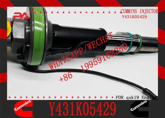 High Quality Common Rail Diesel Fuel Injector Y431K05429 4964170 For Cummins QSK19 QSK38 QSK60