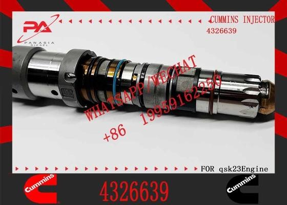 Common rail injector fuel injecto 4088427 4326639 4326779 for QSK23 Excavator QSK23 QSK45 QSK60