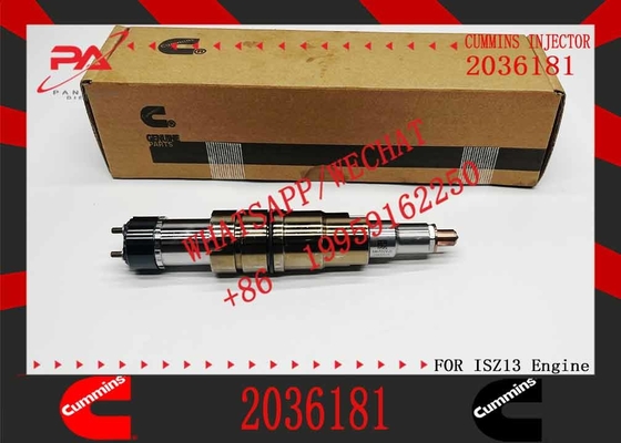 Common rail injector fuel injecto 2894920PX 2058444 2482244 2031386 for ISZ13 Excavator DC09 DC16 DC13