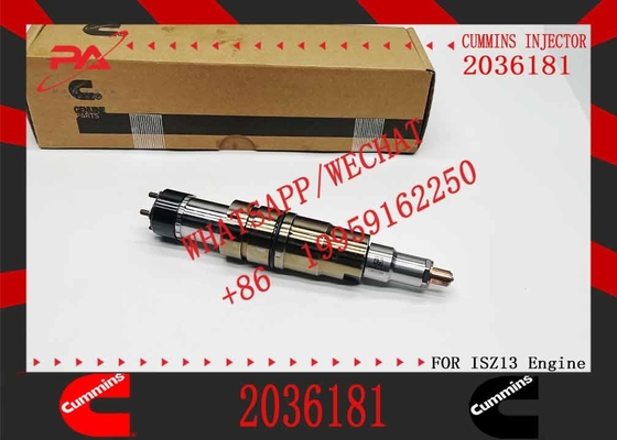 Common rail injector fuel injecto 2894920PX 2058444 2482244 2031386 for ISZ13 Excavator DC09 DC16 DC13