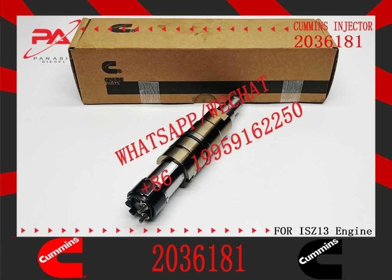 Common rail injector fuel injecto 2894920PX 2058444 2482244 2031386 for ISZ13 Excavator DC09 DC16 DC13